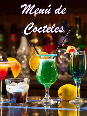 Menú de Cócteles empresa Híspalis Cenas y Eventos Especiales