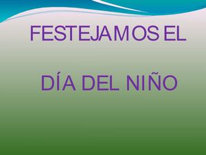 Día del niño