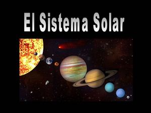 El sistema Solar