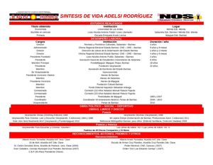 Sintesis de vida Adelsi Rodriguez