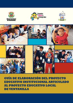 GUÍA DE ELABORACIÓN PEI