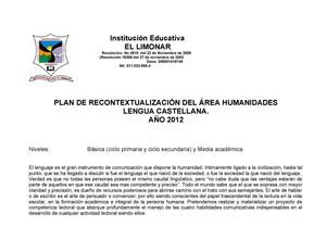 PIA LENGUA CASTELLANA