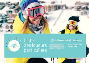 Liste des loueurs particuliers Val Thorens