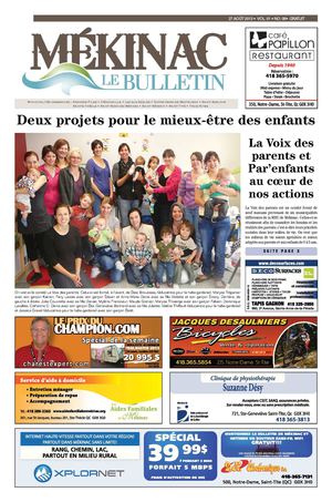 Le Bulletin de Mékinac - aout 2013