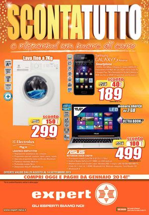 volantino expert scontatutto