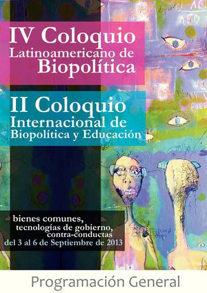 COLOQUIO BIOPOLITICA