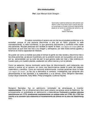 Afro intelectualidad