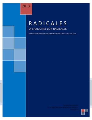 RADICALES
