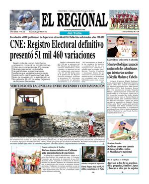 El Regional del Zulia 27-08-2013