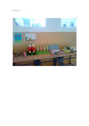 Exposición de trabajos.