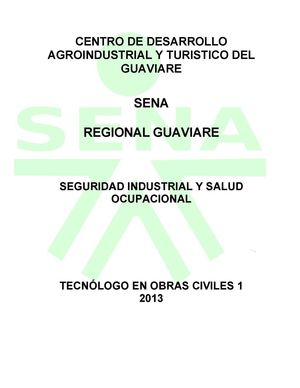 HIGIENE Y SEGURIDAD INDUSTRIAL