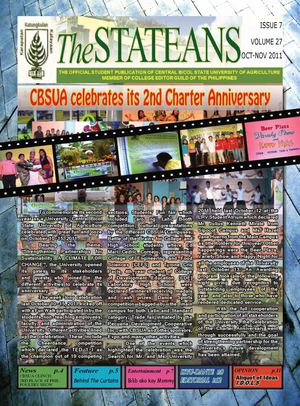 The STATEANS October- November Newsletter Issue 2011