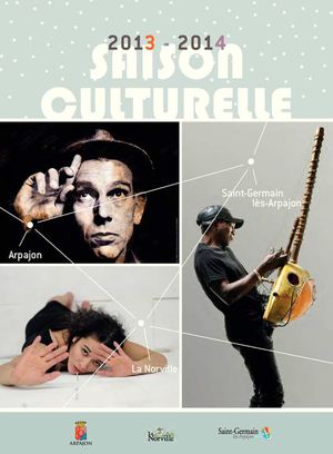 Saison culturelle 2013-14, A, LN, SGLA recto verso