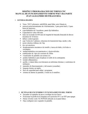 DISEÑO Y PROGRAMACIÓN DE TORNO WKT CAK4085dj