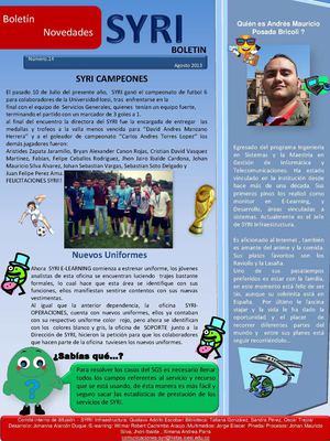 Boletín SYRI No.014