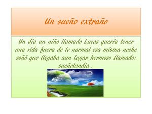 un sueño extraño