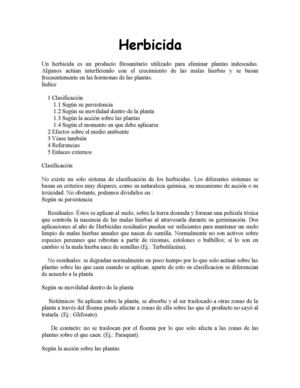 herbicida