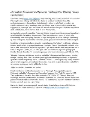 pittsburgh happy hours