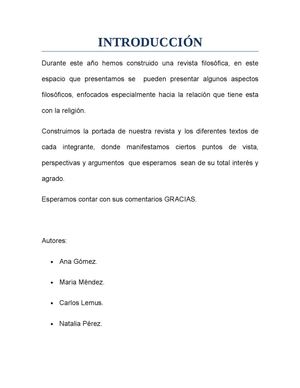 INTRODUCCIÓN