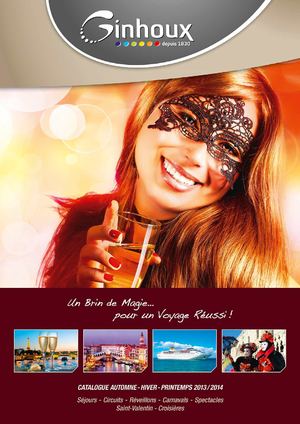 Catalogue Ginhoux Voyages automne-hiver-printemps 2013-2014