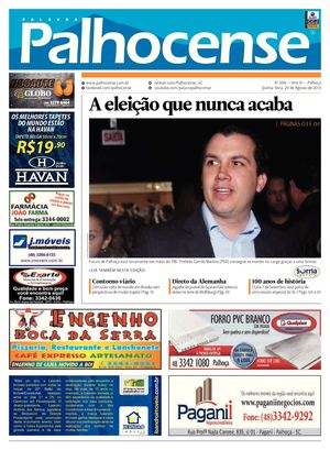 Jornal Palavra Palhocense - Edição 398