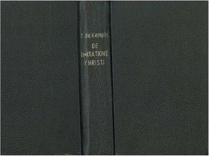 Thomae a Kempis De imitatione Christi libri quatuor 1 Thomas a Kempis, Gerlach Hermann Martin Theodor, 1909 