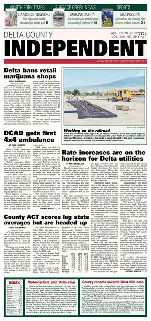Delta County Independent, Aug. 28, 2013