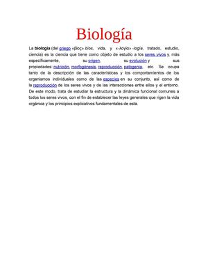 biologia