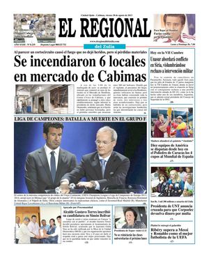 El Regional del Zulia 30-08-2013