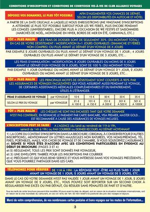 conditions club alliance