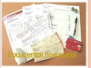 documentos financieros
