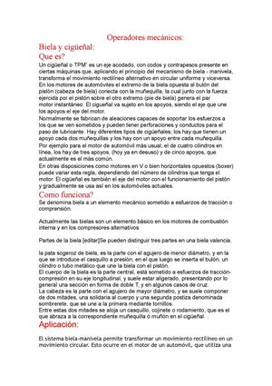 Operadores Mecanicos