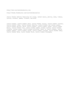 Justin Bieber