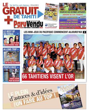 Le Gratuit de Tahiti 02/09/13