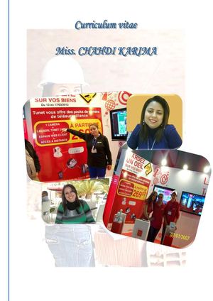 CV CHAHDI KARIMA