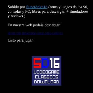 Sonic & Knuckles Mega Drive Manual de Instrucciones