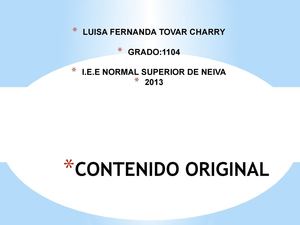 Contenido original 