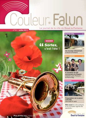 Couleur Falun 10 - Juillet 2011 - Ville de Doué-la-Fontaine