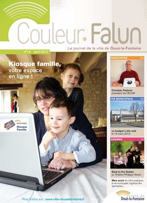Couleur Falun 13 - Avril 2012 - Ville de Doué-la-Fontaine