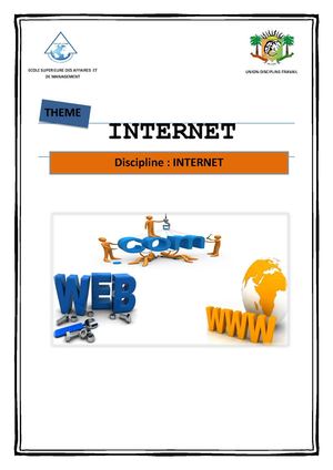 EXPOSE '' INTERNET '' [ AGEC - ESAM ]