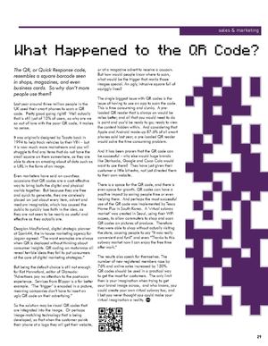 What Happened To The QR Code?