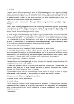 grafo I el sujeto y el significante