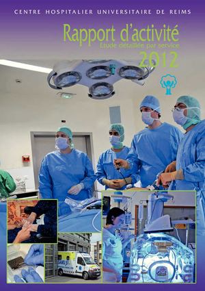 Rapport d'activité 2012 du CHU de Reims - Etude détaillée par pôle