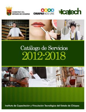 Catálogo de Servicios: ICATECH
