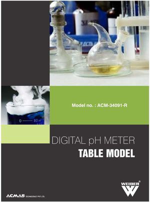 Digital pH Meters- Table Model