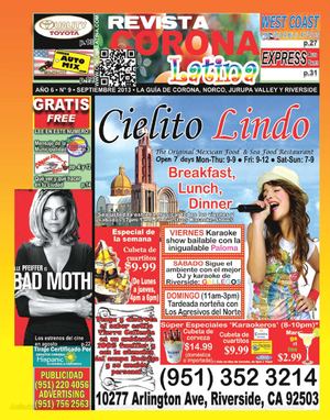 Revista Corona Latina - Septiembre 2013