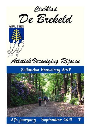 Clubblad AV Rijssen September 2013