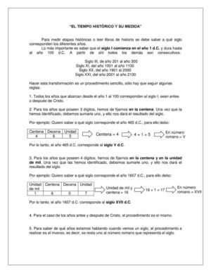 El tiempo histórico y su medida.