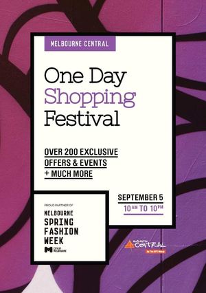 Melbourne Central One Day Shopping Festival