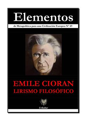 Elementos 49 : Cioran
